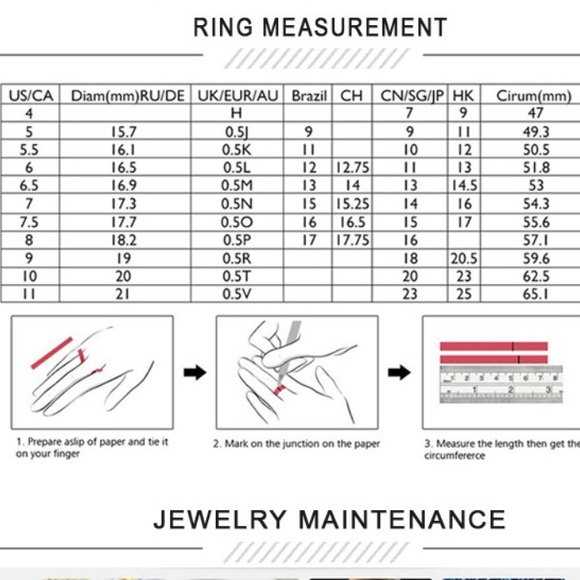 NWT Pin cubic zircon pave setting ring set - Picture 6 of 6